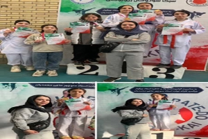 هشت مدال رنگارنگ حاصل تلاش دختران باشگاه  کلاردشت