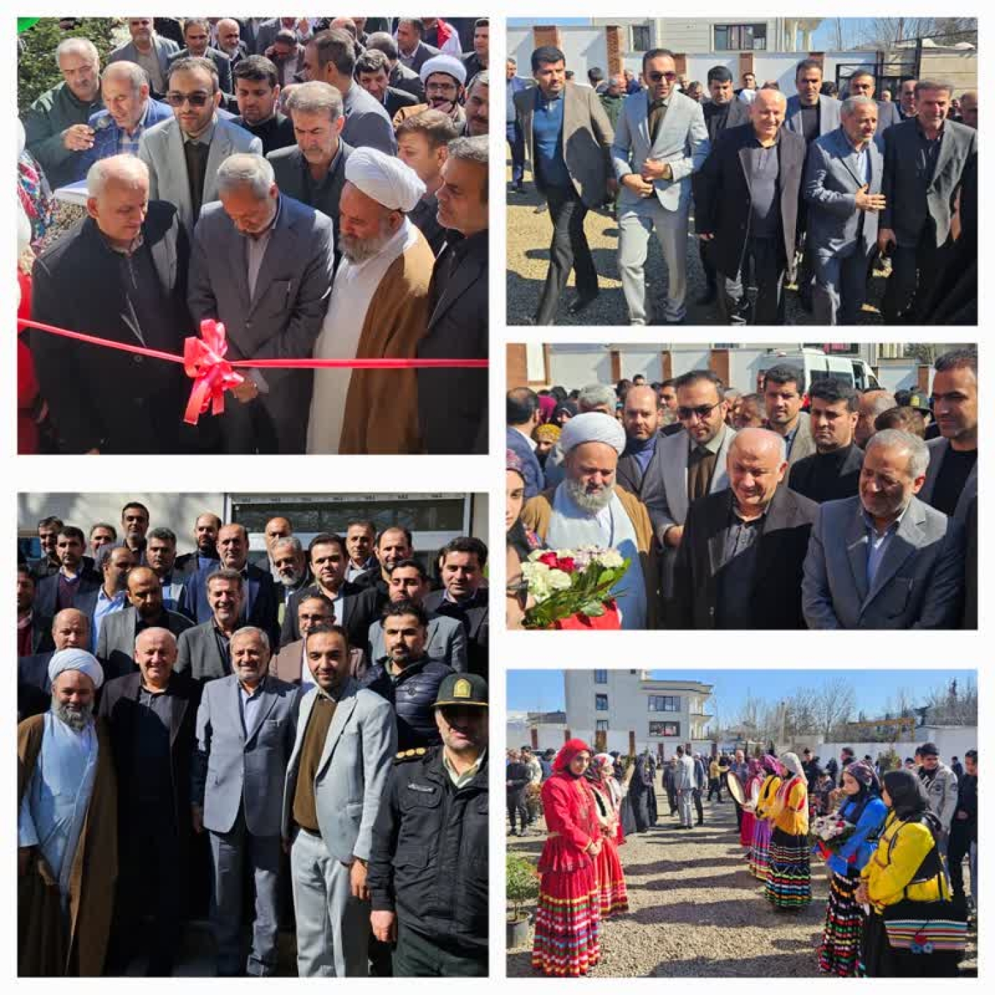 افتتاحیه دبیرستان شهیدبهشتی شهرستان کلاردشت با حضور وزیر آموزش و پرورش و استاندار مازندران